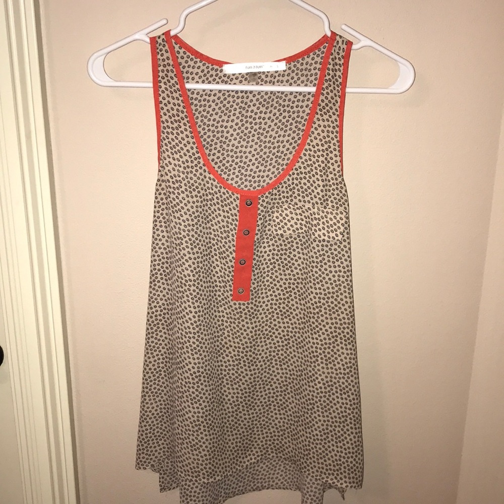 patterned tank